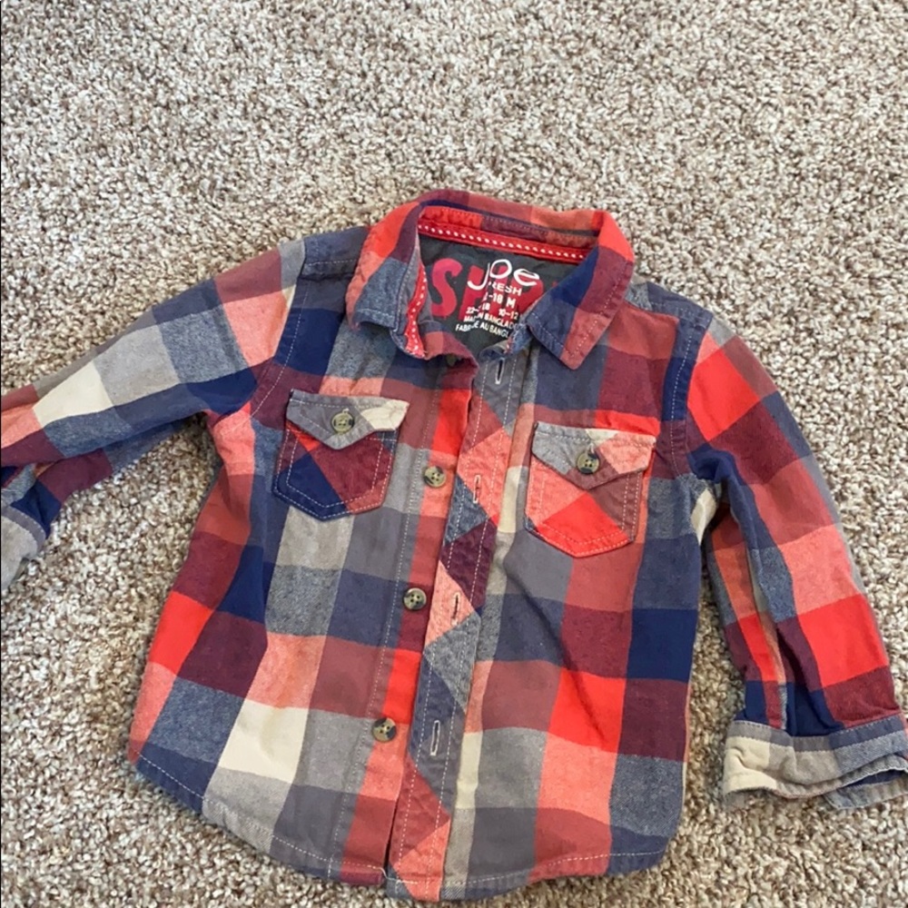 12-18 months flannel